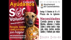 Recogida Solidaria de Donativos Castelldefels Dic2015