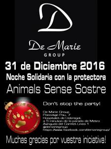 De Marie Group Fiesta solidaria de Fin de ao 2016!
