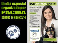 Participamos en la BCN ANIMAL PARTY organizada por PACMA 17 de Mayo 2014